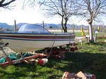 Vista laterale Boat