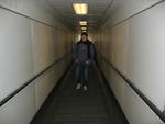 Tunnel dell'aereo con Mattia